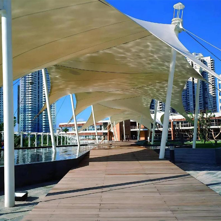 罗定市膜结构景观棚